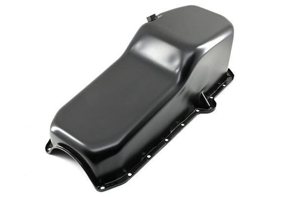 1980-85 CHEVY SMALL BLOCK 267-283-305-327-350 STOCK CAPACITY OIL PAN - BLACK