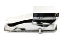 1980-85 CHEVY SMALL BLOCK 283-305-327-350-400 DRAG RACING OIL PAN - CHROME