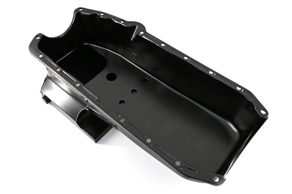 1962-67 CHEVY II-NOVA 1958-79 SMALL BLOCK 283-305-327-350-400 DRAG RACING OIL PAN - BLACK