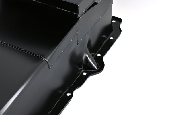 1962-67 CHEVY II-NOVA 1986-02 SMALL BLOCK 283-400 DRAG RACING OIL PAN - BLACK
