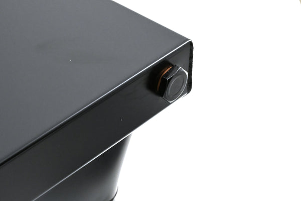 1958-79 CHEVY SMALL BLOCK 283-305-327-350-400 DRAG RACING OIL PAN - BLACK