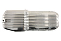 Aluminum Oil Pan – Fits 1980–1985 Chevy SB 283–350 – Stock 4‑Quart – Retro Finned – Polished