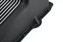 Aluminum Oil Pan – Fits 1986–2002 Chevy Small Block 262–400 – Retro Finned – Black Finish