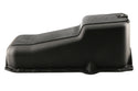 Aluminum Oil Pan – Fits 1986–2002 Chevy Small Block 262–400 – Retro Finned – Black Finish