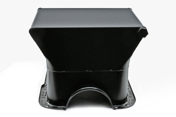 Steel Oil Pan – Fits 1965–1987 Ford SB 351W – Racing 7‑Quart Front Sump – Black