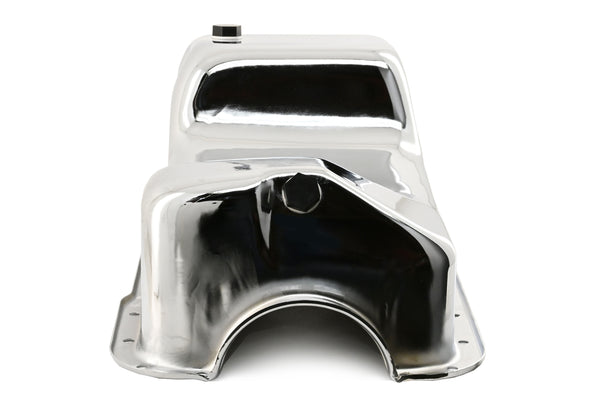 Steel Oil Pan Kit Fits 1979–1993 Ford 5.0L Mustang & Fox Chassis – Chrome