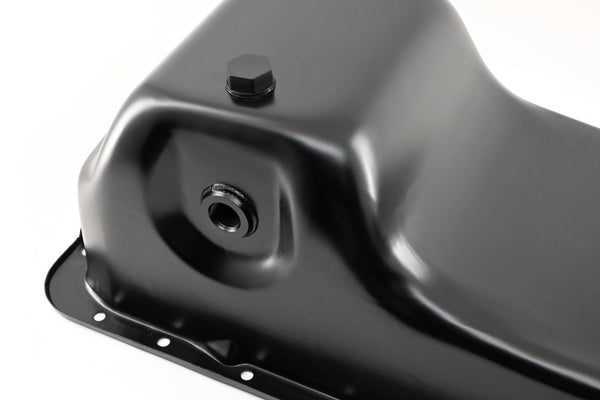 Steel Oil Pan Kit Fits 1979–1993 Ford 5.0L Mustang & Fox Chassis – Black