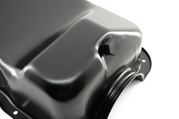 Steel Oil Pan Kit Fits 1979–1993 Ford 5.0L Mustang & Fox Chassis – Black