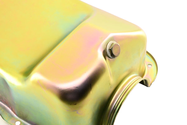 Steel Oil Pan Kit Fits 1979–1993 Ford 5.0L Mustang & Fox Chassis – Zinc-Plated