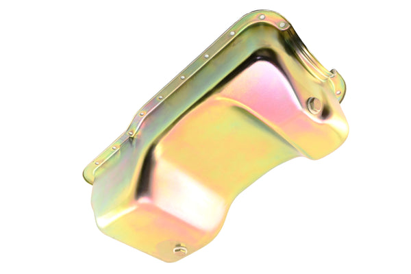 Steel Oil Pan Kit Fits 1979–1993 Ford 5.0L Mustang & Fox Chassis – Zinc-Plated