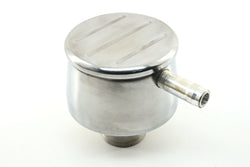 Aluminum Breather PCV Valve – Ball Milled – Polished Finish