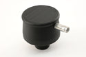 Aluminum Breather PCV Valve – Ball Milled – Powder‑Coated Matte Black