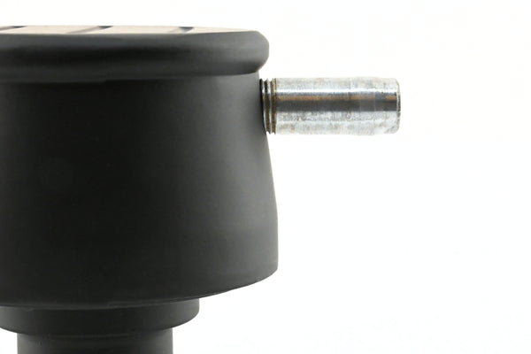 Aluminum Breather PCV Valve – Ball Milled – Powder‑Coated Matte Black