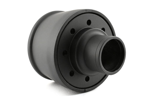 Aluminum Breather – Smooth Style – Powder‑Coated Matte Black