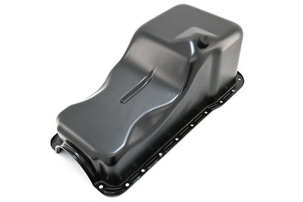 Steel Oil Pan Fits 1969-81 Ford SB 351W Windsor - Stock Capacity – Black