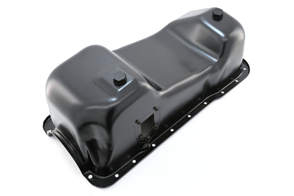 Steel Oil Pan Kit Fits 1983–1993 Ford Mustang 351W 5.8L - Black
