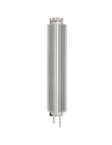 ALUMINUM UNIVERSAL 13' FINNED  RADIATOR OVERFLOW TANK - SILVER