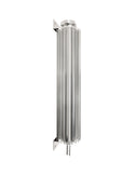 ALUMINUM UNIVERSAL 13' FINNED  RADIATOR OVERFLOW TANK - SILVER