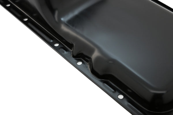 Steel Oil Pan Fits 1967–1987 Dodge Ram Truck Mopar Big Block 361 383 400 413 426 440 Rear Sump- Black