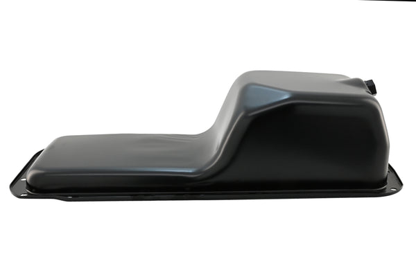 Steel Oil Pan Fits 1967–1987 Dodge Ram Truck Mopar Big Block 361 383 400 413 426 440 Rear Sump- Black