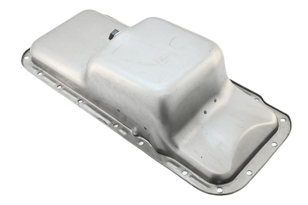 Steel Oil Pan Fits 1966–1972 B-Body & 1970–1974 E-Body Chrysler/Mopar Big Block B/RB 361-383-400-413-426W-440 - 5-Quart, Center Sump – Raw Steel