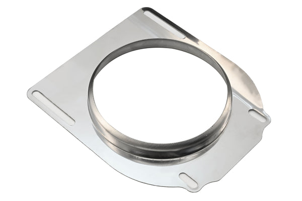 Aluminum Hilborn-Style Scoop – Single Quad – Smooth – Polished Finish