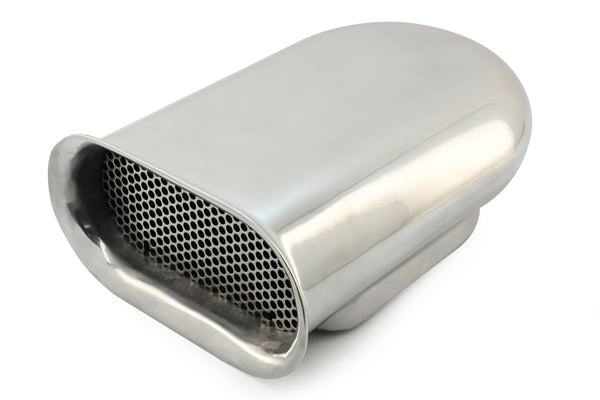 Aluminum Hilborn-Style Scoop – Single Quad – Smooth – Polished Finish