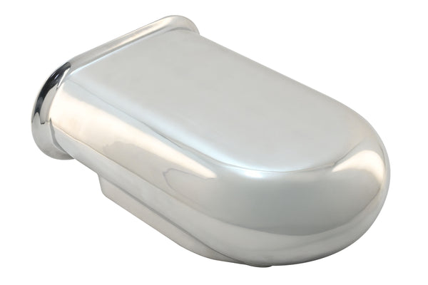 Aluminum Hilborn-Style Scoop – Single Quad – Smooth – Polished Finish