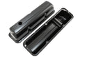 Steel Valve Covers Fits 1957–1976 Ford FE 352‑390‑406‑427‑428 – Smooth – 1 Hole – Black (EDP Coated)