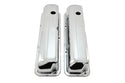 Steel Valve Covers Fits 1957–1976 Ford FE 352‑390‑406‑427‑428 – Smooth – 1 Hole – Chrome