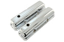 Steel Valve Covers Fits 1957–1976 Ford FE 352‑390‑406‑427‑428 – Smooth – 1 Hole – Chrome