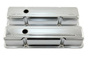 Steel Tall Valve Covers – Fits 1958–86 Chevy Small Block 283-400 – 1 Hole – Chrome