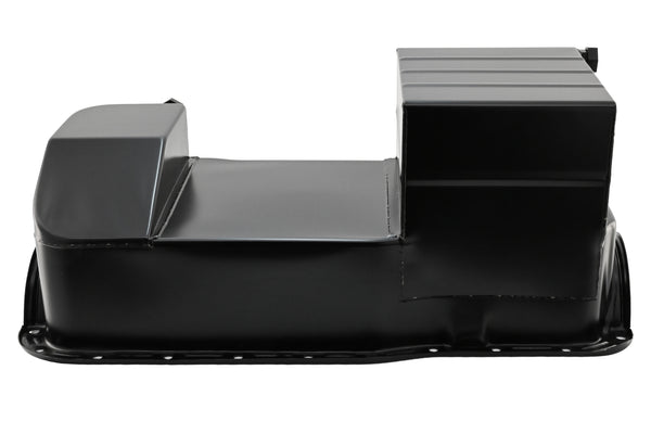 1979-93 FORD SMALL BLOCK 351W WINDSOR DRAG RACING OIL PAN - BLACK
