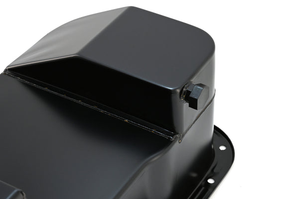 1979-93 FORD SMALL BLOCK 351W WINDSOR DRAG RACING OIL PAN - BLACK