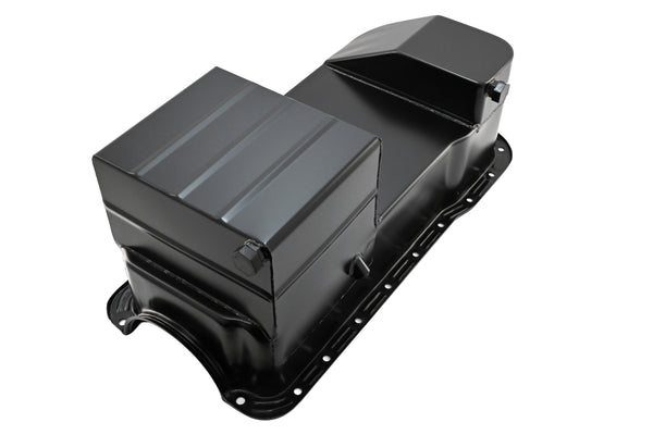 1979-93 FORD SMALL BLOCK 351W WINDSOR DRAG RACING OIL PAN - BLACK