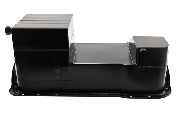 1979-93 FORD SMALL BLOCK 351W WINDSOR DRAG RACING OIL PAN - BLACK