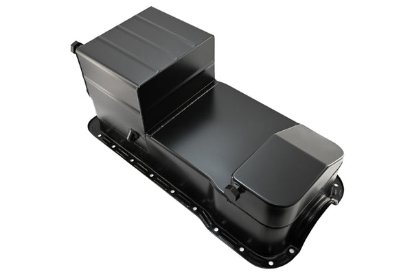 1979-93 FORD SMALL BLOCK 351W WINDSOR DRAG RACING OIL PAN - BLACK