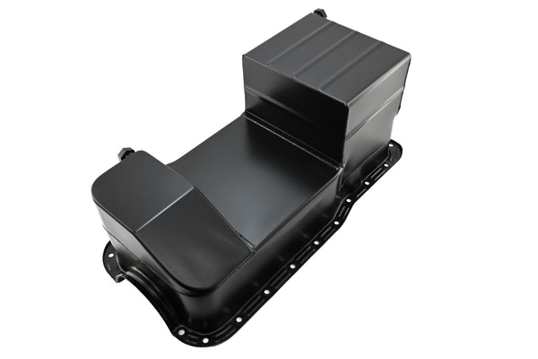 1979-93 FORD SMALL BLOCK 351W WINDSOR DRAG RACING OIL PAN - BLACK