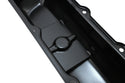 Steel Valve Covers – Fits 1964–1980 Oldsmobile 330‑350‑400‑425‑455 (Stock Height, 1 Push‑In Hole, Smooth Top) – Black Finish