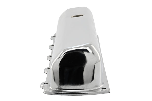 Tall Steel Valve Covers – Fits 1964–88 Oldsmobile 330, 350, 400, 425, 455 V8 Engines – Smooth Top- Chrome