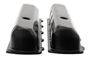 Tall Steel Valve Covers – Fits 1964–88 Oldsmobile 330, 350, 400, 425, 455 V8 Engines – Smooth Top- Black