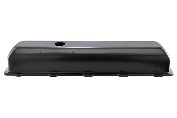 Tall Steel Valve Covers – Fits 1964–88 Oldsmobile 330, 350, 400, 425, 455 V8 Engines – Smooth Top- Black