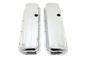 Steel Short Valve Covers – Fits 1965–95 Chevy BB 396-427-454-502 – 1 Hole – Chrome
