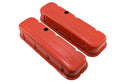 Steel Tall Valve Covers Fits 1965–95 Chevy BB 396‑427‑454‑502 – 1 Hole – Orange