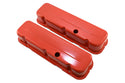 Steel Tall Valve Covers Fits 1965–95 Chevy BB 396‑427‑454‑502 – 1 Hole – Orange