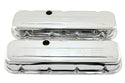 Steel Short Valve Covers Fits 1965–1995 Chevy BB 396‑427‑454‑502 – 454 Logo – Chrome
