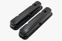 Steel Valve Covers Fits 1967–1989 Mopar SB 318-340-360 – Short Style – 1 Hole – Black