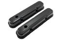 Steel Valve Covers Fits 1967–1989 Mopar SB 318-340-360 – Short Style – 1 Hole – Black