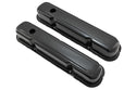 Steel Valve Covers Fits 1967–1989 Mopar SB 318-340-360 – Short Style – 1 Hole – Black