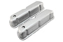 Steel Valve Covers for 1962–85 Ford SB 260‑289‑302‑351W – Smooth – 1 Hole – Raw